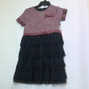 Tweed and Silk BCBG Girls Dress size 10